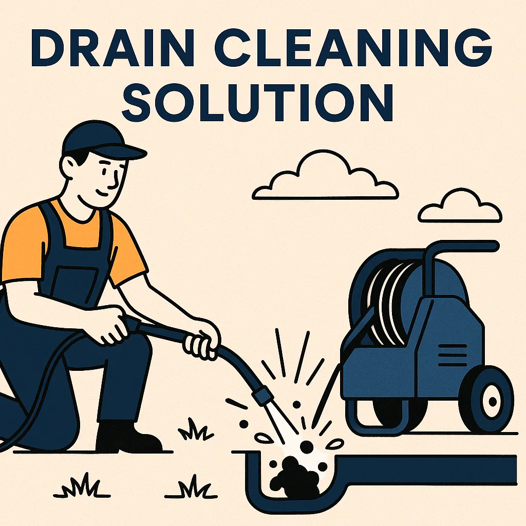 Drain Cleaning in Merstham and Reigate by Drain Cleaning Solution