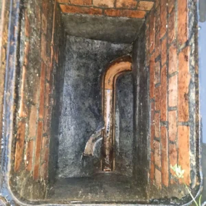 Engineer performing high-pressure external drain maintenance Brighton to clear a severe blockage